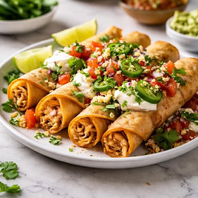 Image of Crispy Chicken Flautas