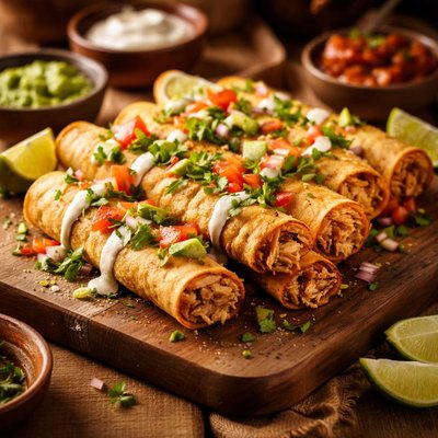Image of Crispy Chicken Taquitos