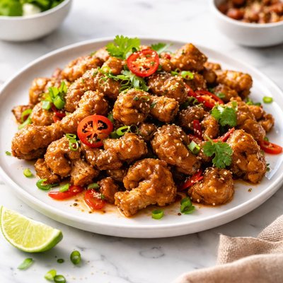 Image of Crispy Chilli Mushrooms