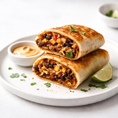 Image of Crispy Chipotle Bean Burritos