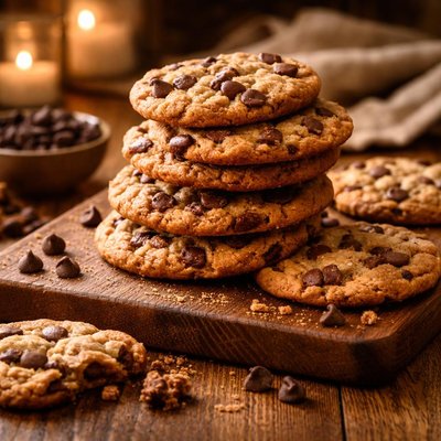 Image of Crispy Chocolate Chip Cookies