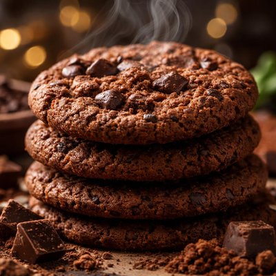 Image of Crispy Chocolate Cookies