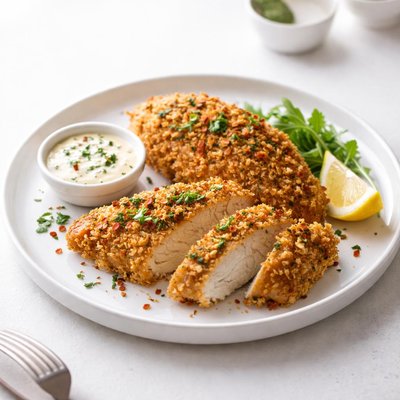 Image of Crispy Coated Garlic Chicken