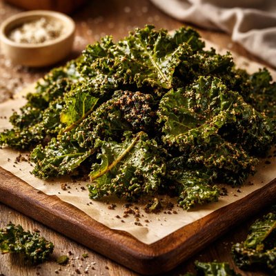 Image of Crispy Everything Kale Chips