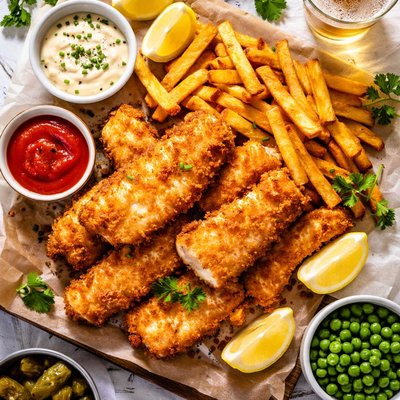 Image of Crispy Fish and Chips
