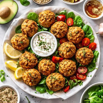 Image of Crispy Fried Chicken Balls