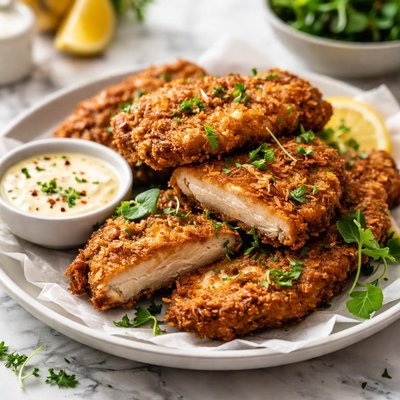 Image of Crispy Fried Chicken Cutlet