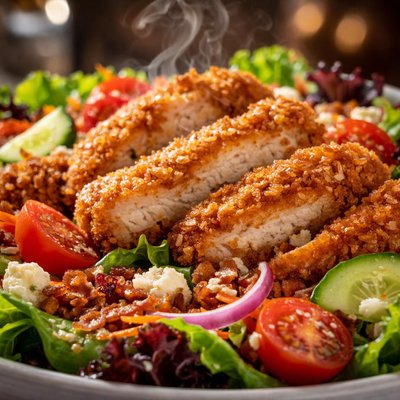 Image of Crispy Fried Chicken Salad