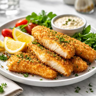 Image of Whole30 Crispy Fried Fish Fillets