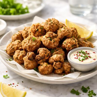 Image of Crispy Fried Mushrooms