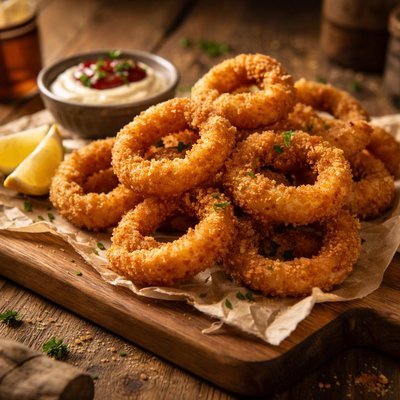 Image of Crispy Fried Onion Rings