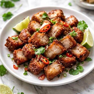 Image of Crispy Fried Pork Belly