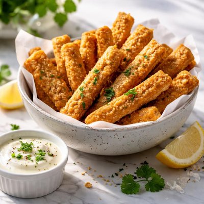 Image of Vegan Crispy Fried Snack Sticks