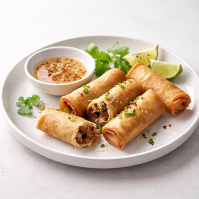 Image of Crispy Fried Spring Rolls