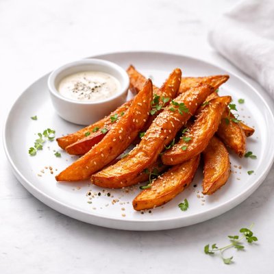 Image of Crispy Fried Sweet Potatoes