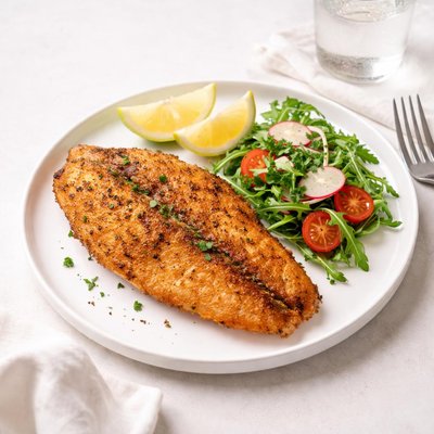 Image of Crispy Fried Tilapia Fish