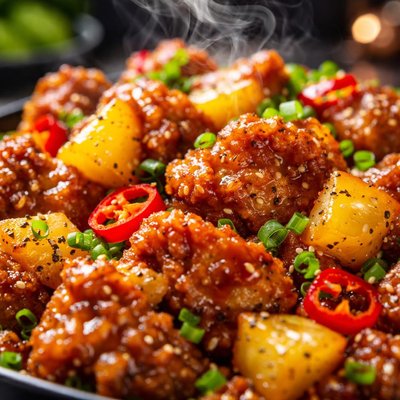 Image of Crispy Hawaiian Chicken