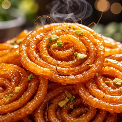 Image of Crispy Homemade Jalebi