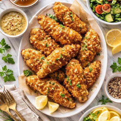 Image of Crispy Honey Dijon Chicken