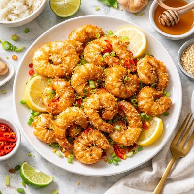 Image of Crispy Honey Shrimp