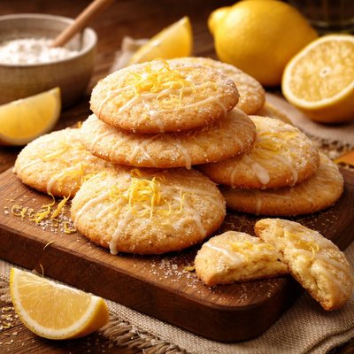 Image of Crispy Lemon Cookies