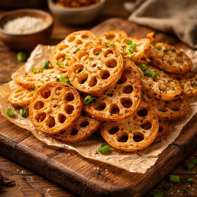Image of Crispy Lotus Root Chips
