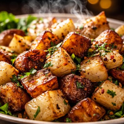 Image of Crispy Midwest Potatoes and Turnips