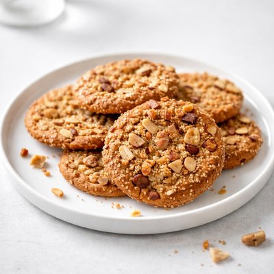 Image of Crispy Nut Cookies