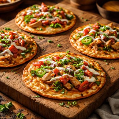 Image of Crispy Open Faced Quesadillas