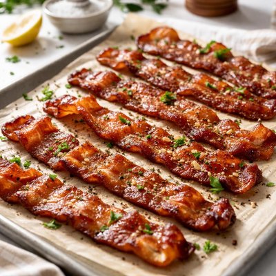 Image of Tocino crujiente horneado.