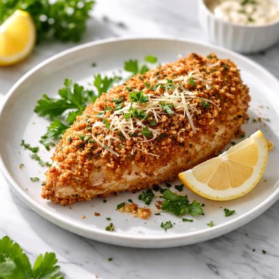 Image of Crispy Parmesan Breaded Chicken for One