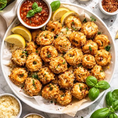 Image of Crispy Parmesan Tortellinis