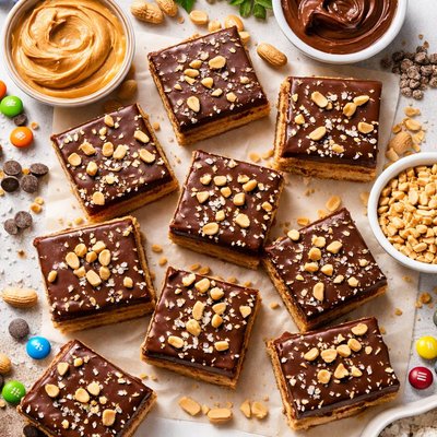 Image of Crispy Peanut Butter Bars