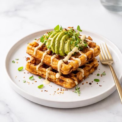 Image of Crispy Potato Waffles