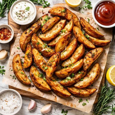 Image of Crispy Potato Wedges