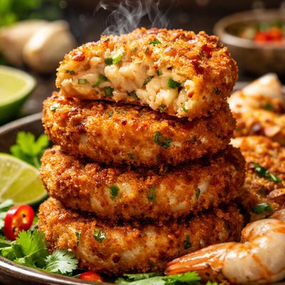Image of Crispy Prawn Cakes