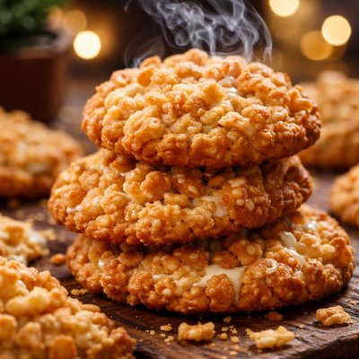 Image of Crispy Rice Drop Cookies