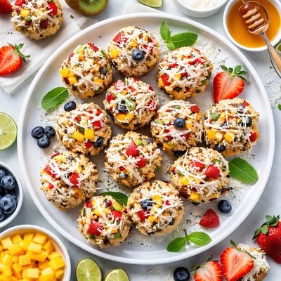 Image of Crispy Rice Fruit Balls