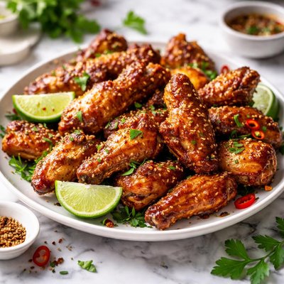 Image of Crispy Roasted Chicken Wings