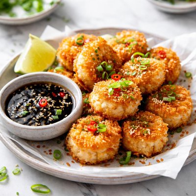 Image of Crispy Scallops with Soy Dipping Sauce