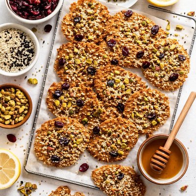 Image of Crispy Sesame Tuiles