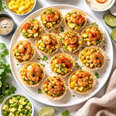 Image of Crispy Shrimp Phyllo Cups Rsc