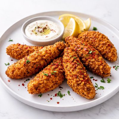 Image of Crispy Spicy Chicken Tenders My Way