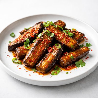 Image of Crispy Spicy Eggplant