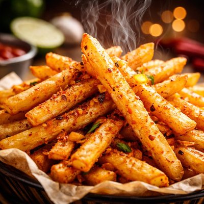 Image of Crispy Spicy French Fries