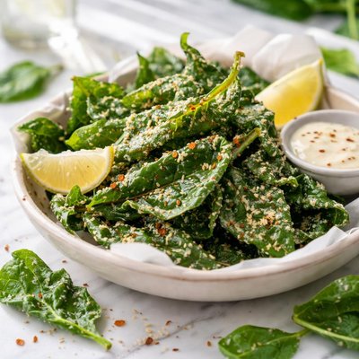 Image of Crispy Spinach