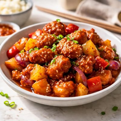 Image of Crispy Sweet and Sour Pork