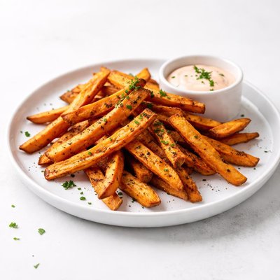 Image of Crispy Sweet Potato French Fries