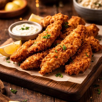 Image of Crispy Tilapia Strips