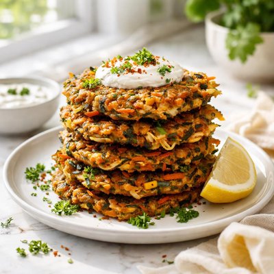 Image of Crispy Vegetable Fritters